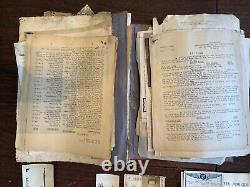 MASSIVE Lot of WW2 US Army Air Forces Dairies, Docs, Photos, Insignia, Ephemera