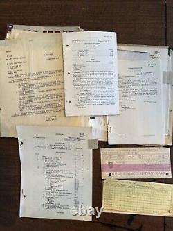 MASSIVE Lot of WW2 US Army Air Forces Dairies, Docs, Photos, Insignia, Ephemera