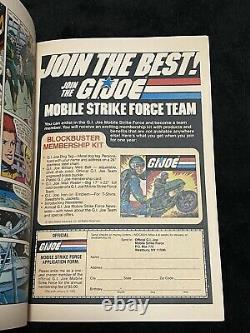 Marvel GI Joe #1 Newsstand 1982 First Cobra & GI Joe