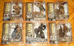 Mcfarlane Military Series Army Special Air Force Navy Marine Sniper Collection