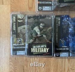 Mcfarlane's Military Airforce Navy Seal Marine Recon Army Special Forces Lot