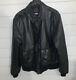 Men's Avirex Type A-2 Black Leather Us Army Air Force Flight Jacket Coat L Rare