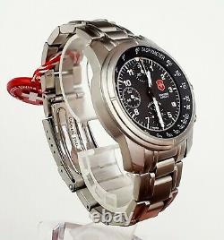Men's SWISS CHRONOGRAPH AUTOMATIC Watch VICTORINOX SWISS ARMY Air Force in BOX