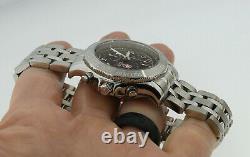 Mens Swiss Army Air Force F/a-18 Automatic Chronograph Watch 40mm MID Sapphire