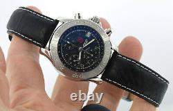 Mens Swiss Army Air Force F/a-18 Automatic Chronograph Watch Strap 40m Sapphire