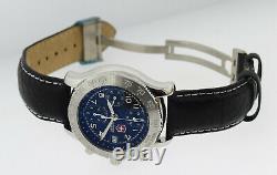 Mens Swiss Army Air Force F/a-18 Automatic Chronograph Watch Strap 40m Sapphire
