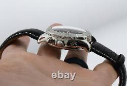 Mens Swiss Army Air Force F/a-18 Automatic Chronograph Watch Strap 40m Sapphire