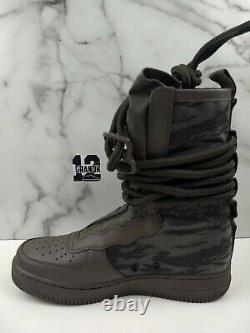 Mens Sz 9 Nike Special Forces Air Force1 (aa1128 203) Ridgerock/black-sequoia