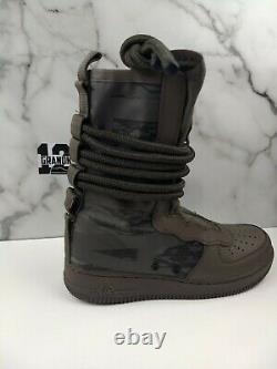 Mens Sz 9 Nike Special Forces Air Force1 (aa1128 203) Ridgerock/black-sequoia