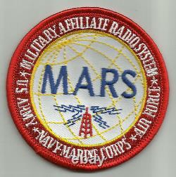 Military Affiliate Radio System Army Navy Usmc Air Force Mars Military Patch