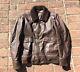 Military G-1 Willis & Geiger Army, Air Force Flight Leather Jacket Men's 44 L