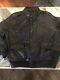 Mint Us Army Air Force A2 A-2 Leather Flight Jacket 48 Goatskin Brown Bomber Vtg