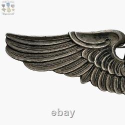 Moody Bros Sterling Wwii Army Air Forces Aerial Gunner Wings Badge 3 Size #101