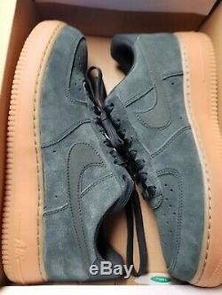 NIKE Air Force 1 07 LV8 Suede Shoes AA1117 300 Outdoor Green Men's US Size 10