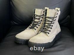 NWT Diesel LE H-RUA AM Mens Mid Sneaker Boots Size 9 Suede -Feather Gray