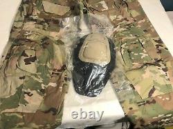 NWT MASSIF Hellman OCP Army Air Force Combat Pants Large Long w Crye Knee pads