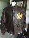 Nysp A-2 Willis Geiger Leather Flight Bomber Jacket Air Force Army A2 46 Xl
