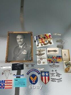 Named Colonel Transport Command US WWII Army Air Force Sterling Pilot Wing Lot