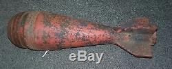 Navy 1944 WWII U. S. Military Airforce Iron Training Practice Bomb! Army