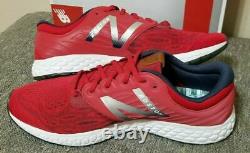 New Balance Fresh Foam Zante V3 Boston Marathon Red Sox Shoes Blue Men 10 12.5