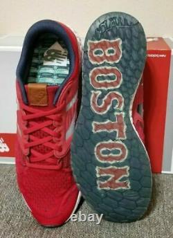 New Balance Fresh Foam Zante V3 Boston Marathon Red Sox Shoes Blue Men 10 12.5