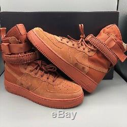 New Nike SF Air Force 1 Dusty Peach Men's Size 8.5 Special Field 864024 204 $180