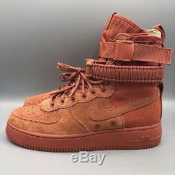 New Nike SF Air Force 1 Dusty Peach Men's Size 8.5 Special Field 864024 204 $180