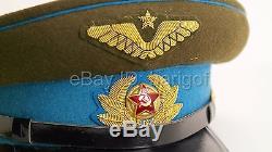 New Soviet Union Russian Army RKKA PILOT Air Force Hat Cap WW2 High quality
