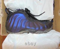 Nike Air Foamposite One 1 Retro 2009 EggPlant Purple Pro Penny Jordan Men 9.5 10