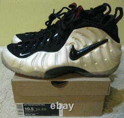 Nike Air Foamposite Pro Shoes Pearl White Black Penny One 1 Jordan Men 10 10.5