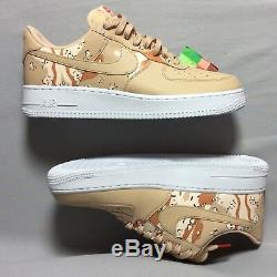 Nike Air Force 1'07 LV8 UK11 823511-202 Camo EUR46 US12 Camouflage sand army 07