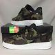 Nike Air Force 1'07 Lv8 Uk9 823511-201 Camo Eur44 Us10 Camouflage Olive Army 07