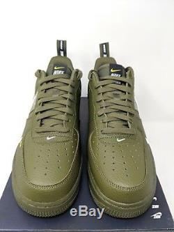 Nike Air Force 1'07 LV8 Utility Men SIZE 9.5 (AJ7747-300) Olive Army One QS NEW