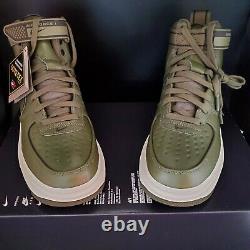 Nike Air Force 1 High GTX Boot Olive CT2815-201 Men's Size 7 Wmns 8.5 GORE-TEX