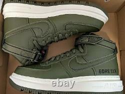 Nike Air Force 1 High GTX Boot Olive CT2815-201 Size 7 Goretex Army Green