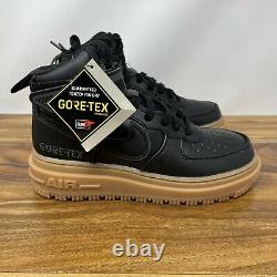 Nike Air Force 1 High Gore-Tex Boot'Black Gum' Men's Boot Size 6 CT2815-001