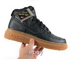 Nike Air Force 1 High Gore-Tex Boot'Black Gum' Men's Boots Size 10.5 CT2815-001