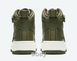 Nike Air Force 1 High Gore-Tex Boot Olive Green Shoes Gym CT2815-201 Size 12