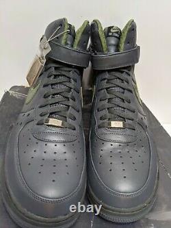 Nike Air Force 1 High Premium Charles Barkley Anthracite Army 317312-031 Size 15