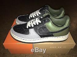 Nike Air Force 1 Low Insideout Un-mita Black/army Olive Brand New Size 8.5 Rare
