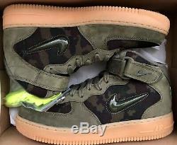 Nike Air Force 1 Mid Jewel Camo AV2586-200 Size UK 7.5 EU 42 US 8.5 New