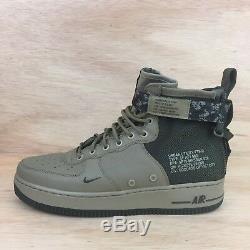 Nike Air Force 1 SF AF 1 Mid Mens SZ 10.5 Shoes Green Olive Army Camo Special