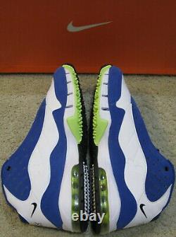 Nike Air Griffey Max 1 Swingman Remix Shoes White Royal Blue Black Volt 2 Men 10