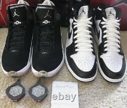 Nike Air Jordan 1 22 Retro Shoes 2008 Black White CDP Countdown Pack 6 11 Men 10