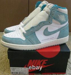 Nike Air Jordan 1 Retro High OG Shoes Turbo Green White Court Purple I Men 10.5