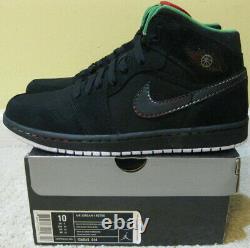 Nike Air Jordan 1 Retro Shoes Cinco De Mayo Mexico Black White Green Red Men 10