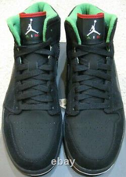 Nike Air Jordan 1 Retro Shoes Cinco De Mayo Mexico Black White Green Red Men 10