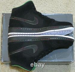 Nike Air Jordan 1 Retro Shoes Cinco De Mayo Mexico Black White Green Red Men 10