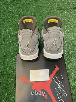 Nike Air Jordan 4 Retro Cool Grey (2019) size 10.5 (308497-007)