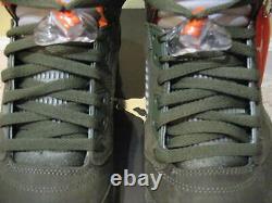 Nike Air Jordan 5 V Retro LS Shoes 2006 Olive Green Orange 3M UNDFTD 4 6 Men 10